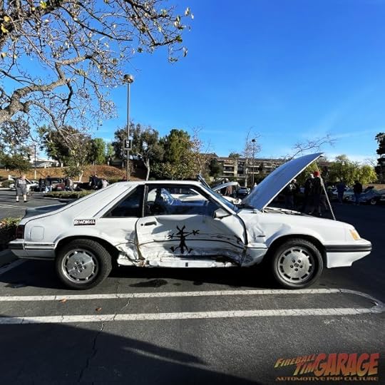 Fireball Tim Garage Automotive Pop Culture Art