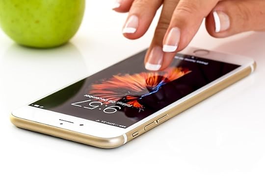smartphone closeup