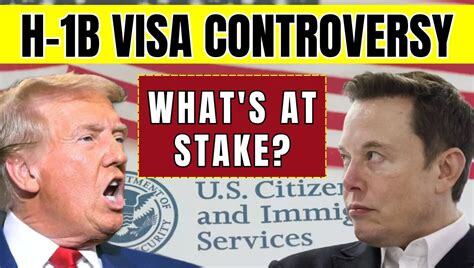 In the immigration H-1B Visa Controversy, what's at stake?