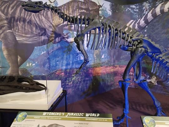 Wyoming State Museum dinosaur skeleton