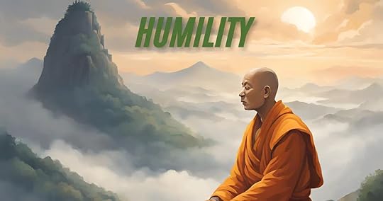 Accepting humility into your life.