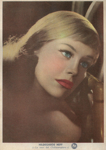 Hildegard Knef in The Snows of Kilimanjaro (1952)