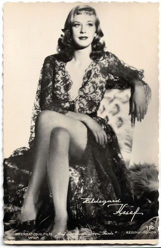 Hildegard Knef in La fête à Henriette (1952)
