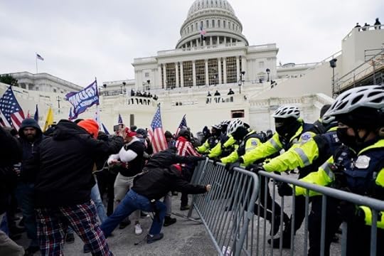 FILE - A scene from Jan. 6, 2021 as Insurrectionists loyal to President Donald Trump clashed with Capitol police