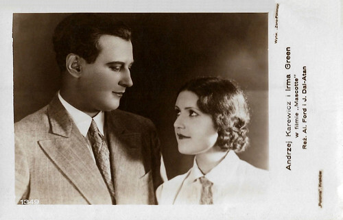 Andrzej Karewicz and Irma Green in Mascotte (1930)