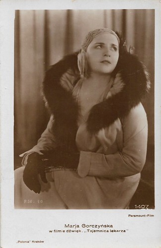 Marja Gorczynska in Tajemnica lekarza (1930)