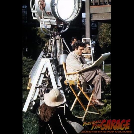 Columbo Fireball Tim Garage Automotive Pop Culture Art