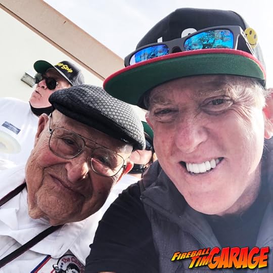 Fireball Tim Garage Automotive Pop Culture Art