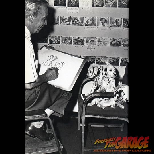 Cruella Fireball Tim Garage Automotive Pop Culture Art