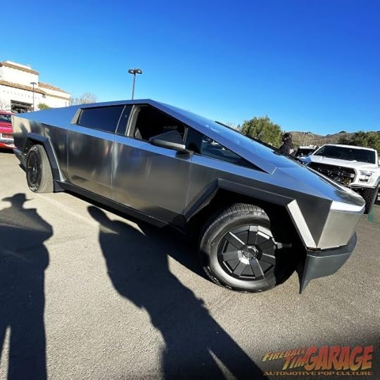 Fireball Tim Garage Automotive Pop Culture Art