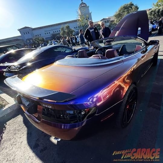 Fireball Tim Garage Automotive Pop Culture Art