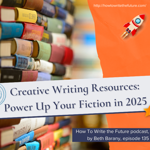 Colorful book spines for Creative Writing Resources: Power Up Your Fiction in 2025