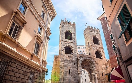 Walking tour of Genoa: Porta Soprana