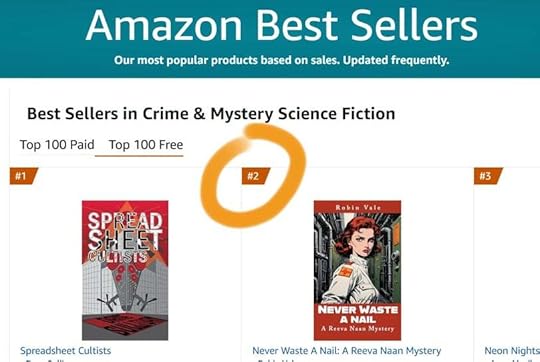 Screenshot proof of Bestseller ranking