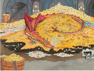 smaug on his hoard