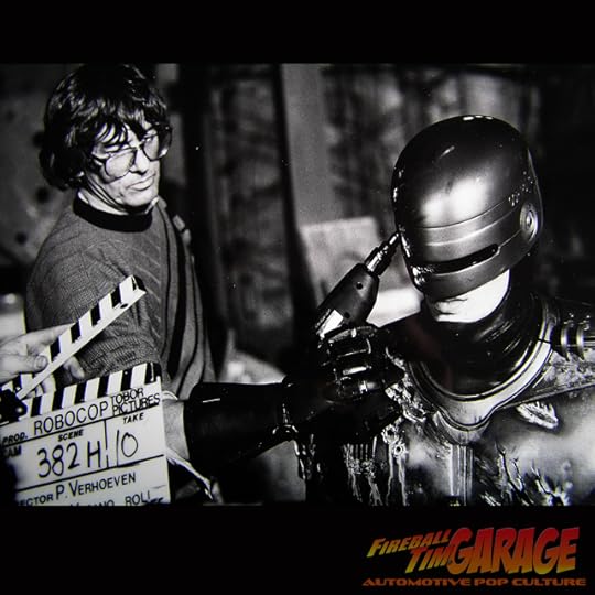 Robocop Fireball Tim Garage Automotive Pop Culture Art