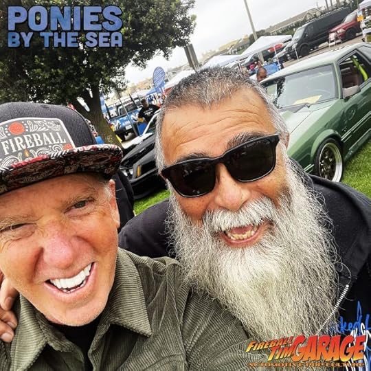 Fireball Tim Garage Automotive Pop Culture Art