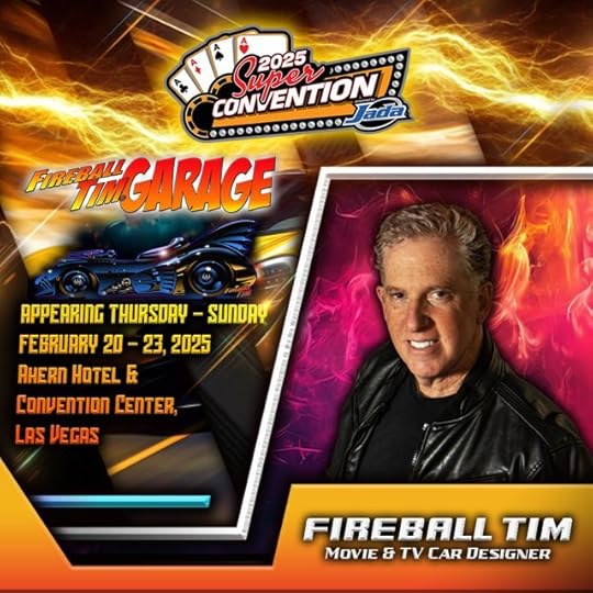 Fireball Tim Garage Automotive Pop Culture Art