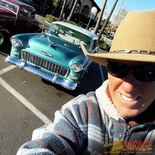 Fireball Tim Garage Automotive Pop Culture Art