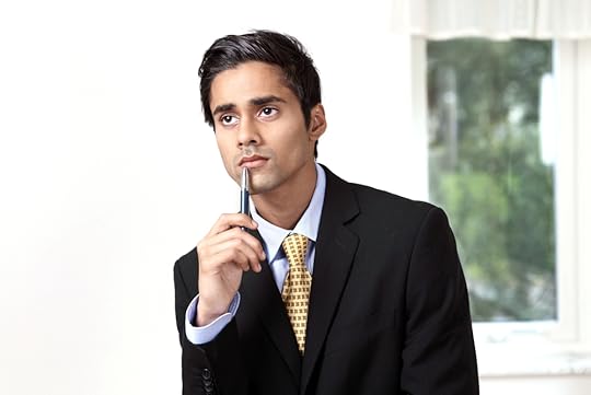 person looking reflective