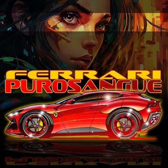 Fireball Tim Garage Automotive Pop Culture Art