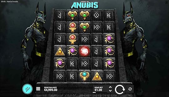 Hand of Anubis スロットゲームの評価 - Hacksaw Gaming