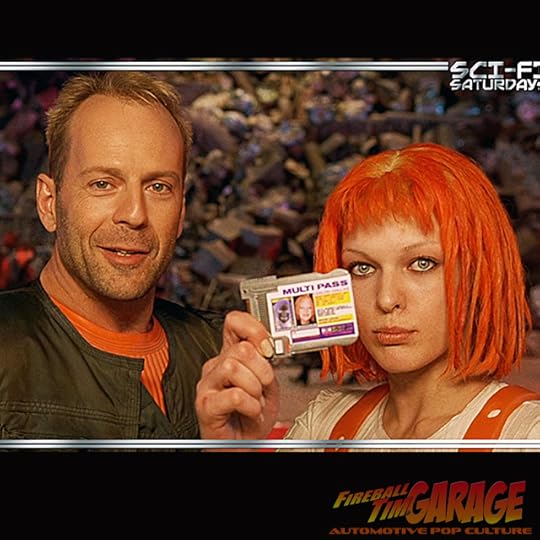 Fireball Tim Garage Automotive Pop Culture