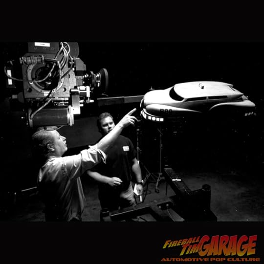 Fireball Tim Garage Automotive Pop Culture