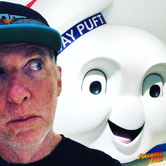 Fireball Tim Garage Automotive Pop Culture