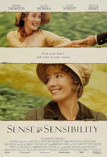 Movie poster for Sense and Sensibility with the subtitle: 