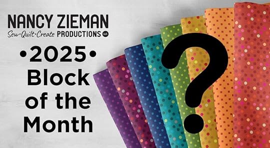 2025 BoM Block of the Month Dazzle Dots Fat Quarter Fabric Pack at The Nancy Zieman Productions Blog