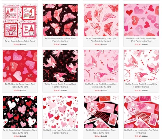Valentine'S Day Fabric available at ShopNZP.com