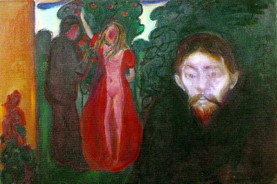 Edvard Munch / Jealousy (1895), via Wikimedia Commons