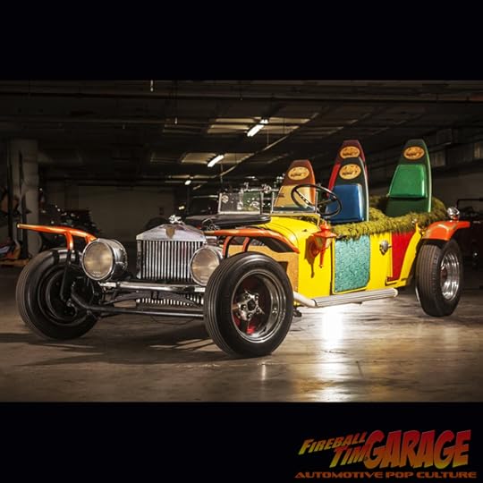 Elvis Fireball Tim Garage Automotive Pop Culture Art