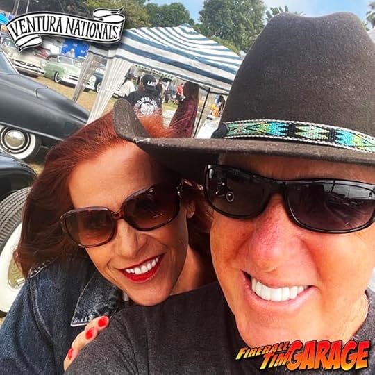 Fireball Tim Garage Automotive Pop Culture Art