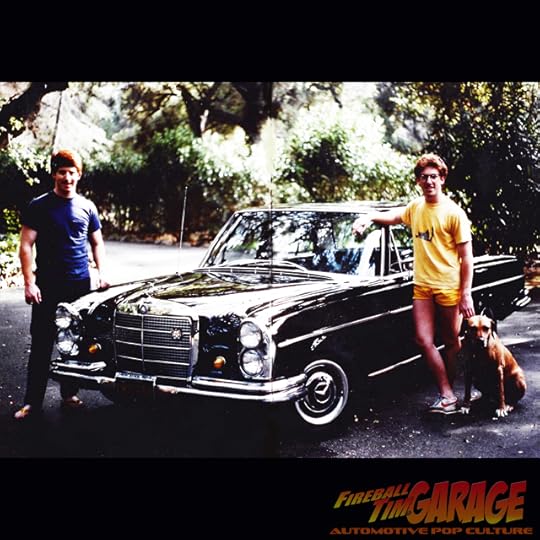 Fireball Tim Garage Automotive Pop Culture Art