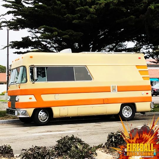 Fireball Tim Garage Automotive Pop Culture Art