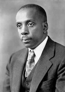 A portrait of Rev. Dr. Howard Thurman