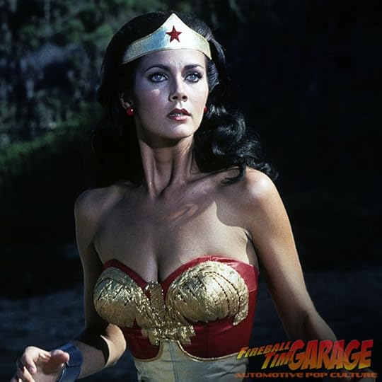 Wonder Woman Fireball Tim Garage Automotive Pop Culture Cars