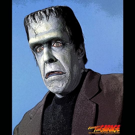 Herman Munster Mug Fireball Tim Garage Automotive Pop Culture Cars