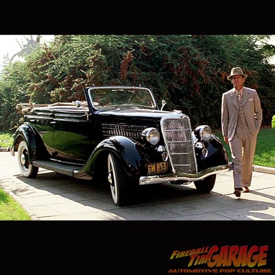 Fireball Tim Garage Automotive Pop Culture Art