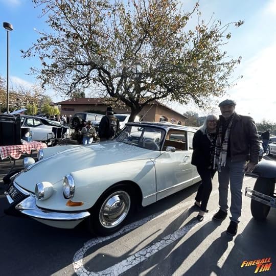 Fireball Tim Garage Automotive Pop Culture Art