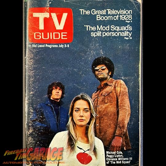 Mod Squad Fireball Tim Garage Automotive Pop Culture Art