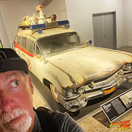 Fireball Tim Garage Automotive Pop Culture Art