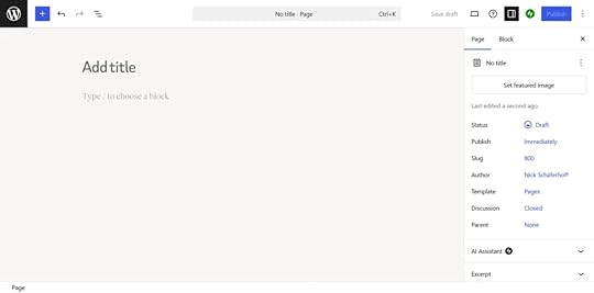 Example of a blank page.