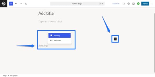 Where to find the + button.