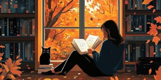 girl-cat-reading-autumn