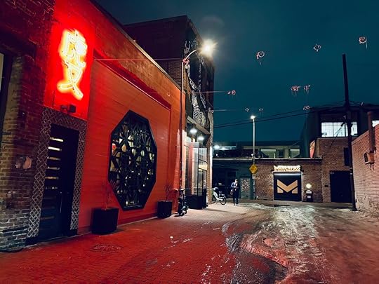 Blagden Alley at night