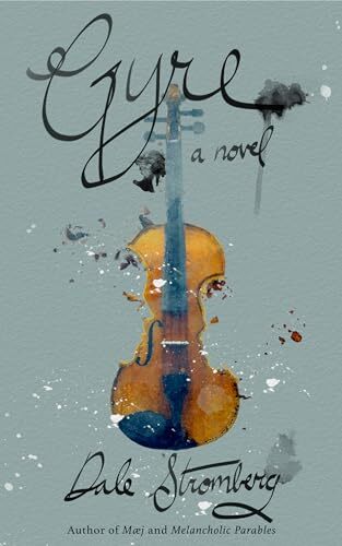 The cover of Gyre, with a violin falling apart