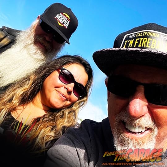 Fireball Tim Garage Automotive Pop Culture Art